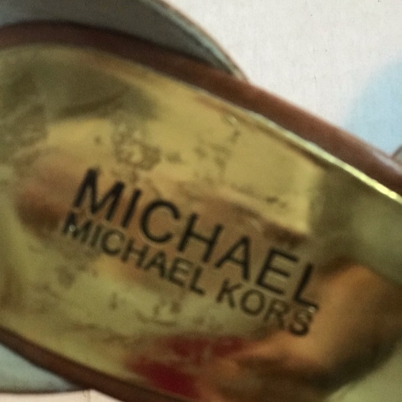 Michael Kors strappy 5” high heel with platform. - Picture 3 of 8